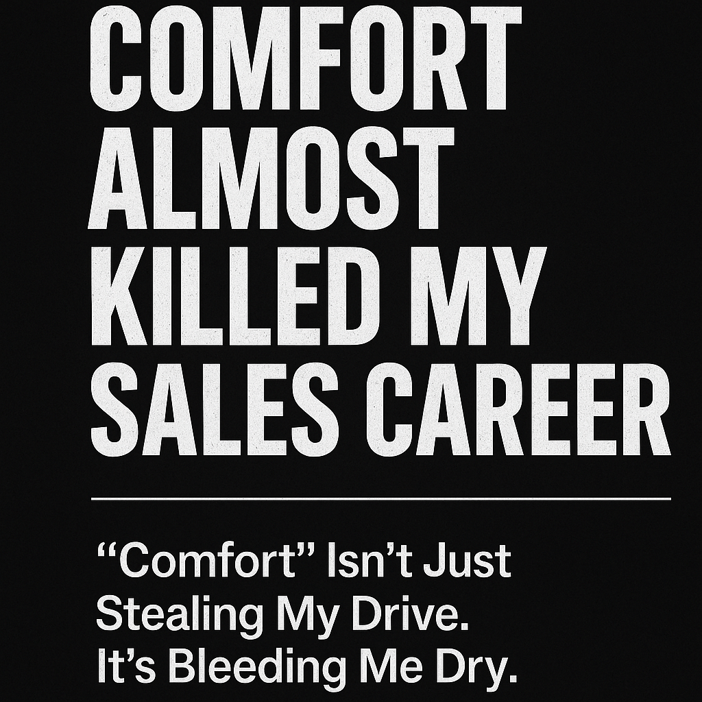 Comfort Almost Killed Me